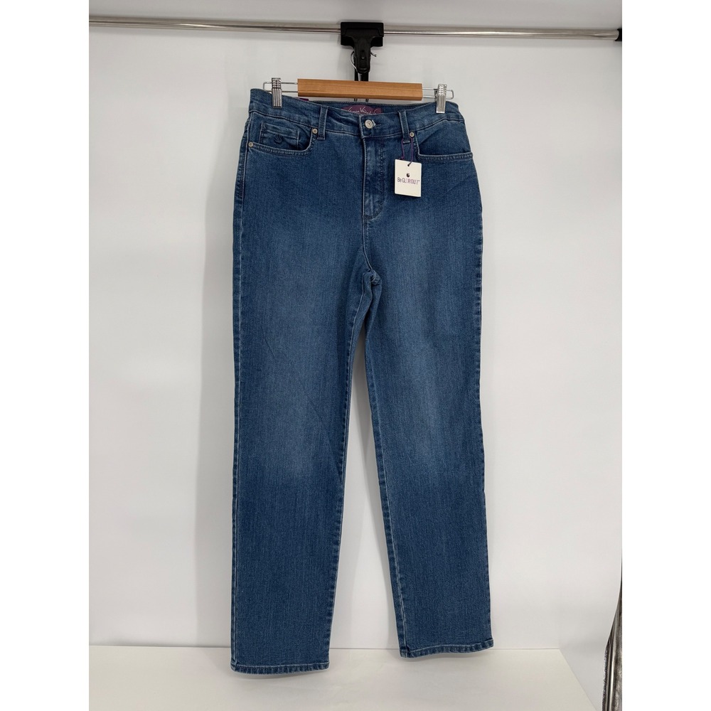 Gloria Vanderbilt Amanda Jeans Womens Sz 10 Average Classic‎ Rise Tapered NWT